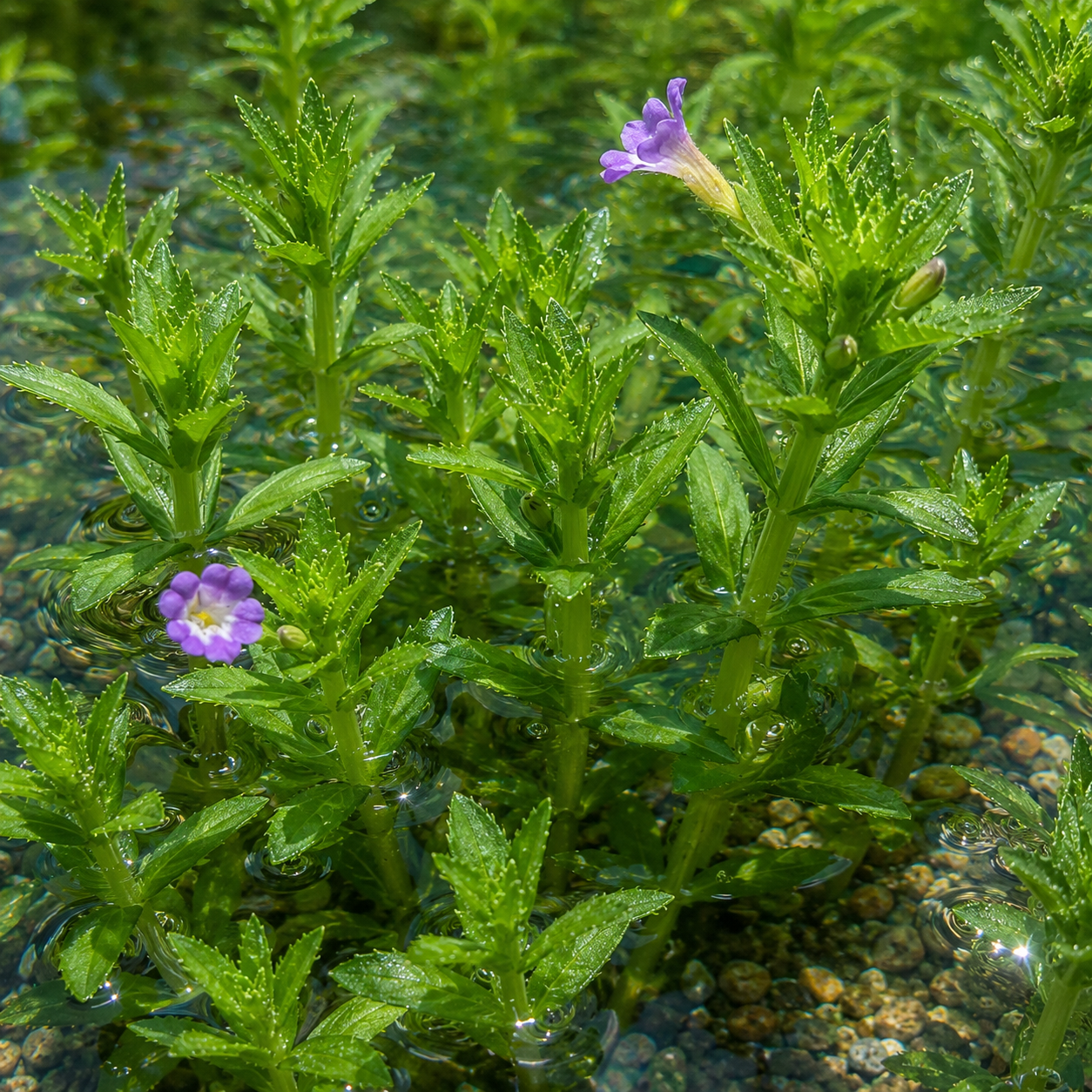 10+ stems Rice Paddy Herb Limnophila live aquarium plant. BUY 2 GET 1 FREE